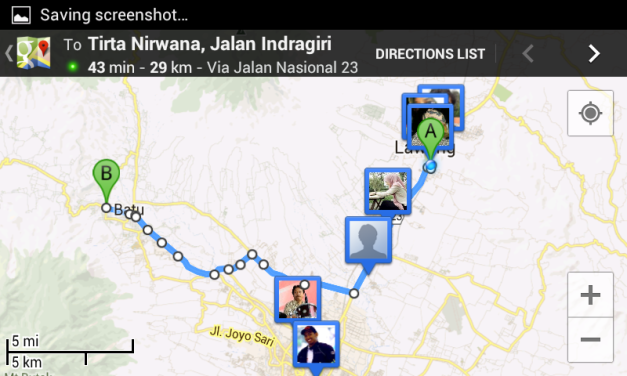 Perjalanan yg akan ditempuh :)