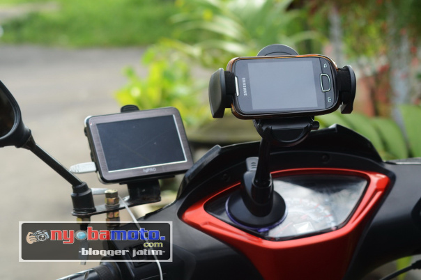 GPS hgPRO G485 bahu memabhu dengan Sams Galaxy Mini