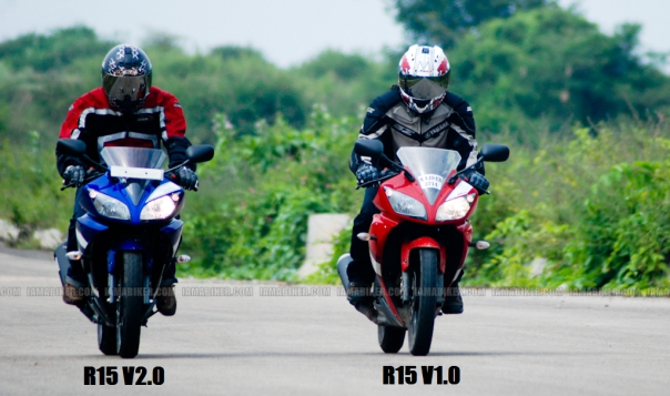 R15 V2 versus R15 V1 Terlihat kan bedanya :D