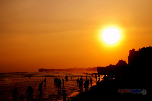 Sebelum cabut dari Pantai Indrayanti
