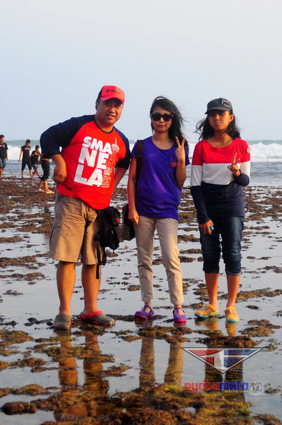 Sore hari di Pantai Indrayanti