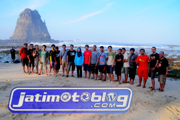 Jatimotoblog di Pantai Papuma