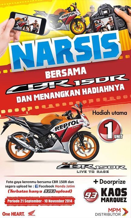 Yuk Narsis bersama SBR150R