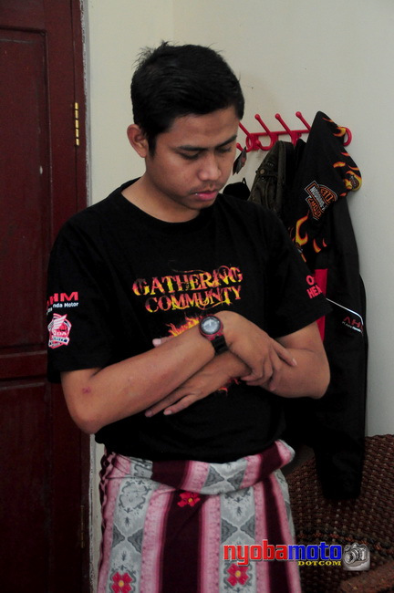 NDAS JATIMOTOBLOG Sholat maghrib sebelum ngumpul makan malem :)