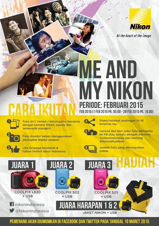 Poster Lomba " Me and My Nikon "